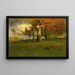 Begin van de herfst in Montclair - George Inness — ingelijst kunstwerk aan de muur