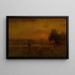Lueur du soir - George Inness — ingelijst kunstwerk aan de muur