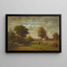 Aller au marché - George Inness — ingelijst kunstwerk aan de muur