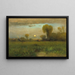Maansikkel van de oogst - George Inness — ingelijst kunstwerk aan de muur