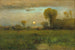 Maansikkel van de oogst - George Inness — weergave van het kunstwerk