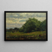 Oogsttijd - George Inness — ingelijst kunstwerk aan de muur