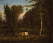 in de Adirondacks - George Inness — weergave van het kunstwerk