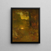 Landschap bij zonsondergang Het einde van de dag - George Inness — ingelijst kunstwerk aan de muur
