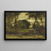 Medfield Massachusetts Een boerderij in Medfield - George Inness — ingelijst kunstwerk aan de muur