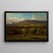 Medway, Massachusetts - George Inness — ingelijst kunstwerk aan de muur