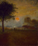 Lever de maan - George Inness — weergave van het kunstwerk