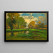 Oktober - George Inness — ingelijst kunstwerk aan de muur
