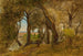 Olijfbomen in Albano, Italië - George Inness — weergave van het kunstwerk