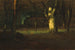Zonsondergang in het bos - George Inness — weergave van het kunstwerk