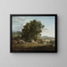 De Houthakker - George Inness — ingelijst kunstwerk aan de muur
