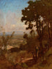 Vallée près de Pérouse - George Inness — weergave van het kunstwerk