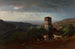 Uitzicht op Rome vanaf Tivoli - George Inness — weergave van het kunstwerk
