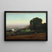Uitzicht op de Tiber bij Perugia - George Inness — ingelijst kunstwerk aan de muur