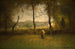 Ramasseurs de bois un après-midi d'automne - George Inness — weergave van het kunstwerk