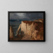 Étretat - George Inness — ingelijst kunstwerk aan de muur