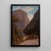 Delaware Water Gap - George L. Clough — ingelijst kunstwerk aan de muur