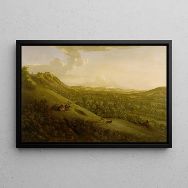 George Lambert - Box Hill Surrey with Dorking in the distance.webp