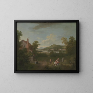 George Lambert - Landscape with Farmworkers.webp