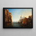 Ochtend op het Grote Kanaal in Venetië - George Loring Brown — ingelijst kunstwerk aan de muur