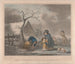 Jongens op schaatsen - George Morland — weergave van het kunstwerk