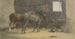 Paarden - George Morland — weergave van het kunstwerk
