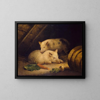 George Morland - Pigs.webp