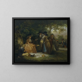 George Morland - The Anglers Repast.webp