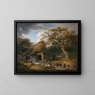 George Morland - The Old Water Mill.webp