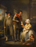 Het macht van de rechtspraak - George Morland — weergave van het kunstwerk
