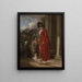 De poort van de ridders - George Morland — ingelijst kunstwerk aan de muur