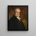 James Buchanan - George Peter Alexander Healy — ingelijst kunstwerk aan de muur