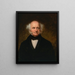 Martin Van Buren - George Peter Alexander Healy — ingelijst kunstwerk aan de muur