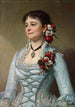 Portret van Madame Richard T. Crane Mary Josephine Prentice - George Peter Alexander Healy — weergave van het kunstwerk