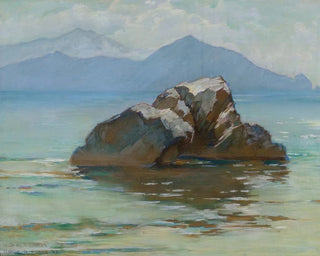 George Randolph Barse - The Sorrentia Peninsula from Capri.webp