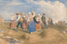 Faneurs dans un champ - George Robert Lewis — weergave van het kunstwerk