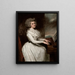 Charlotte Mme Thomas Raikes - George Romney — ingelijst kunstwerk aan de muur