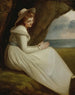 Emma Hart Plus tard Lady Hamilton En tant qu'absence - George Romney — weergave van het kunstwerk