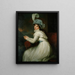Lady Hamilton - George Romney — ingelijst kunstwerk aan de muur