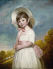 Mademoiselle Juliana Willoughby - George Romney — weergave van het kunstwerk