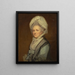 Mme Thomas Phipps - George Romney — ingelijst kunstwerk aan de muur