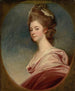 Portret van Lady Emilia Kerr - George Romney — weergave van het kunstwerk