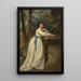 Portret van Madame Andrew Reid - George Romney — ingelijst kunstwerk aan de muur