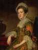 Portret van Mme Dawes - George Romney — weergave van het kunstwerk