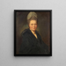 Portret van Mme Marie Jean Gomm - George Romney — ingelijst kunstwerk aan de muur