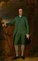 Portrait de George Morewood 1720-1792 d'Alfreton Park Derbyshire - George Romney — weergave van het kunstwerk