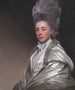 portret van Jane Dawkes Robinson - George Romney — weergave van het kunstwerk