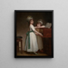Portret van Maria en Catherine, dochters van Edward Thurlow, 1e baron Thurlow - George Romney — ingelijst kunstwerk aan de muur