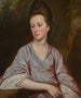 Portret van Mlle Joan Knatchbull - George Romney — weergave van het kunstwerk