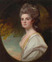 Portret van Mevrouw Williams - George Romney — weergave van het kunstwerk